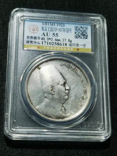 天下钱庄专场欢迎参拍 - 埃及20皮银币