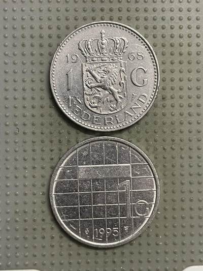 2026年第2场各国散币拍卖（总第152场） - 荷兰1盾2枚