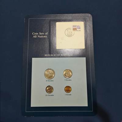 【全场包邮】纯粹捡漏拍492场【封装套币专场】-注意佣金 - 【富兰克林·世界各国硬币系列邮币卡】葡萄牙共和国