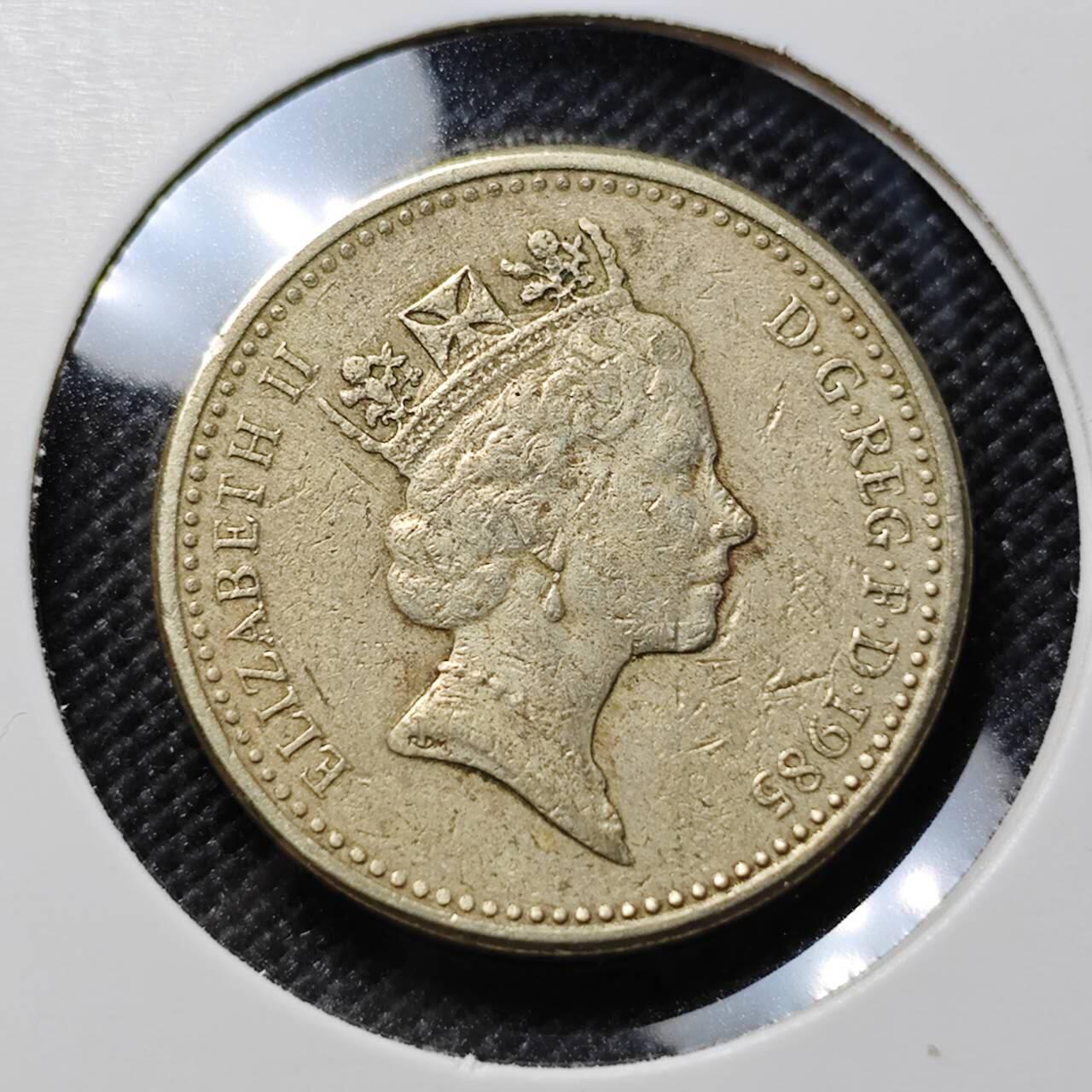 KK钱币收藏小铺  第387期  2月预留时间 周末发货  英国1镑