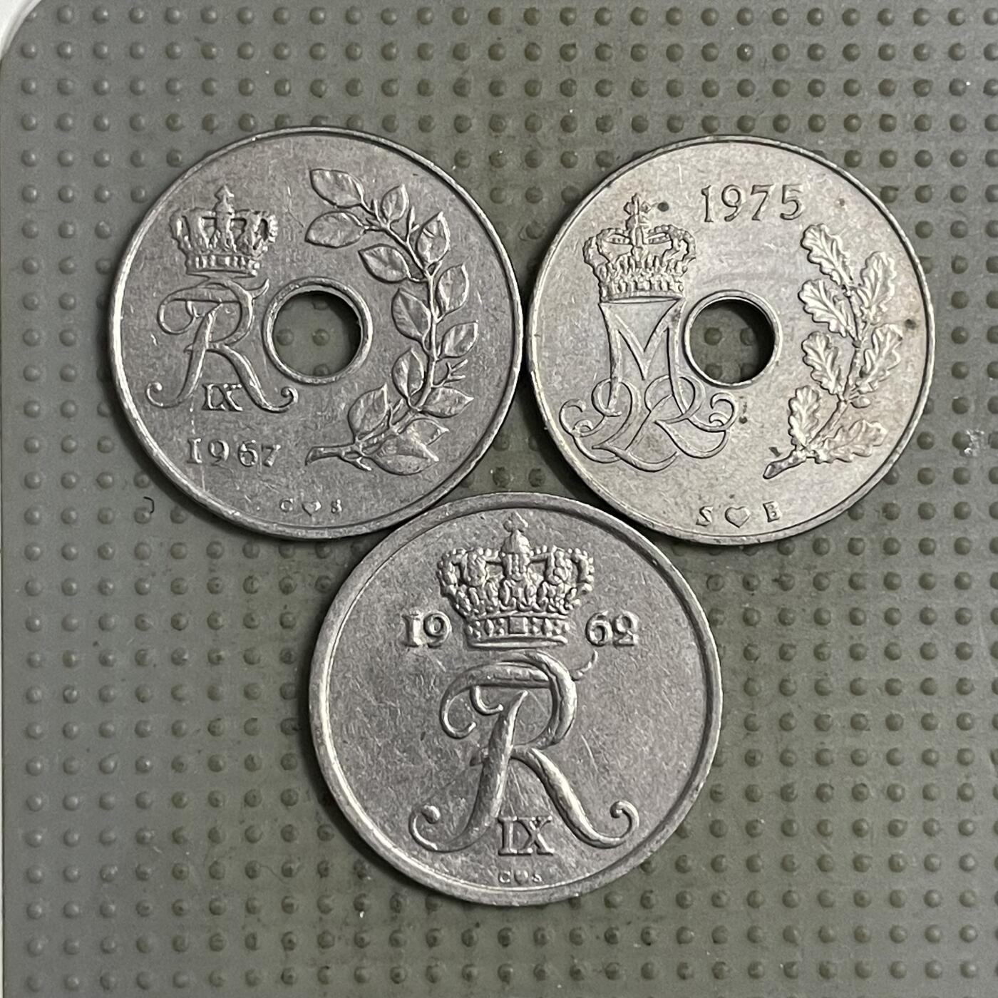 2026年第2场各国散币拍卖（总第152场） 丹麦25欧尔3枚