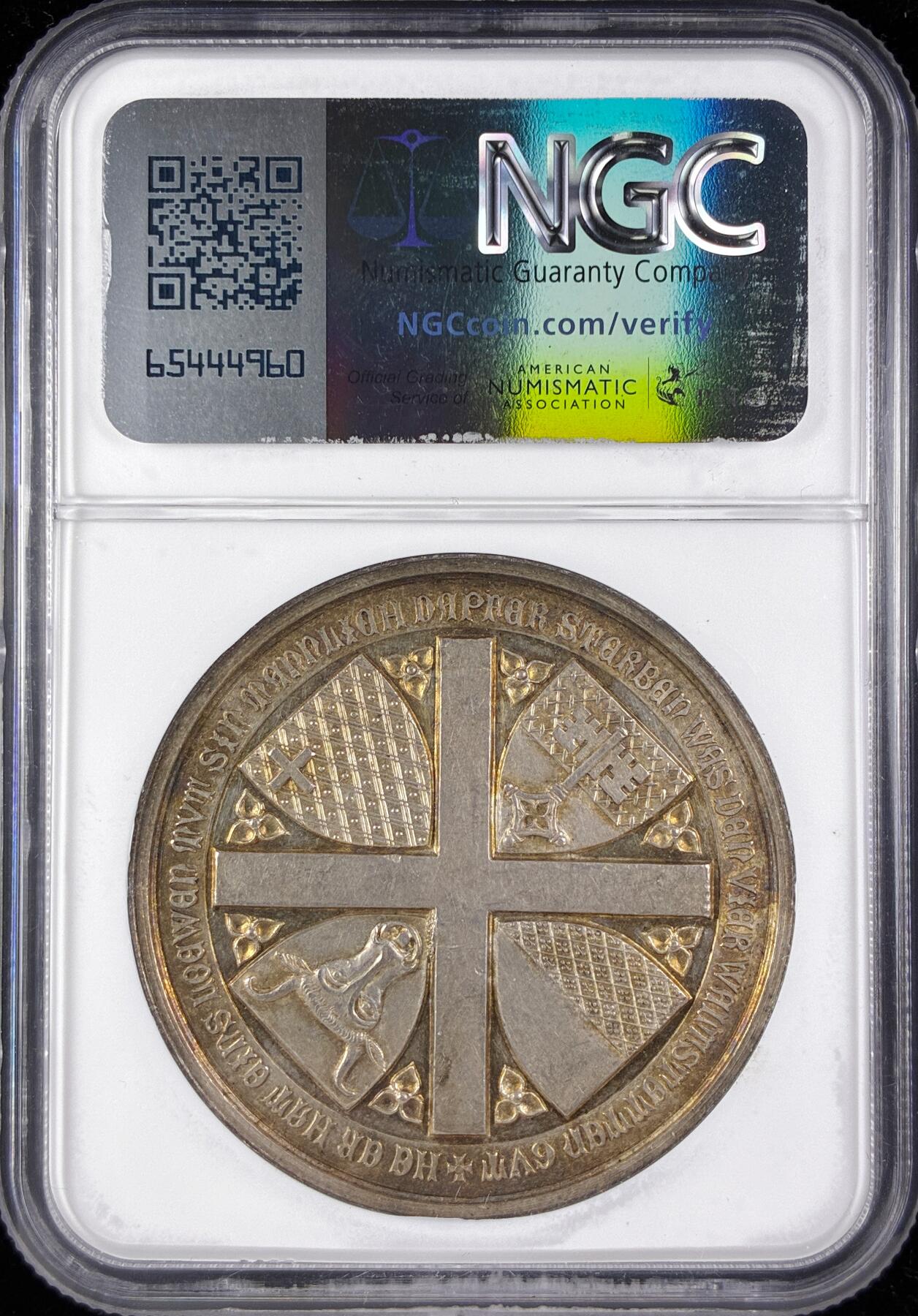 【雨安】【直播拍卖】【第0123期-评级币章】2026-01-10 周六 19:30 [评级章] Switzerland [章] 瑞士 1886年 森帕赫战役 1386年瑞士联邦与奥地利哈布斯堡王朝之间的关键战役 银章  NGC-MS62