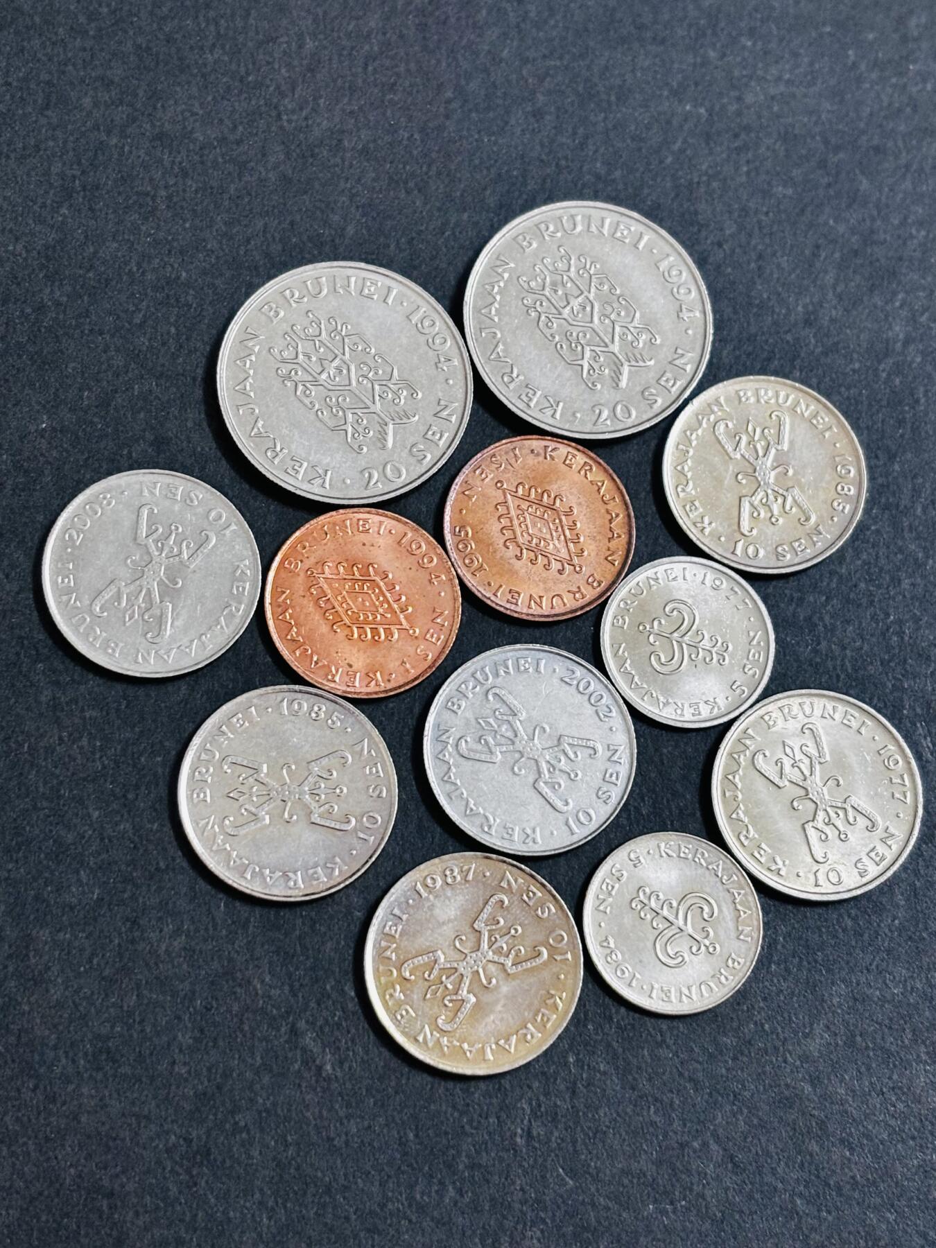 文馨钱币收藏 2026新年第二场（第 288 场）【长期接代拍品】 原光文莱一组