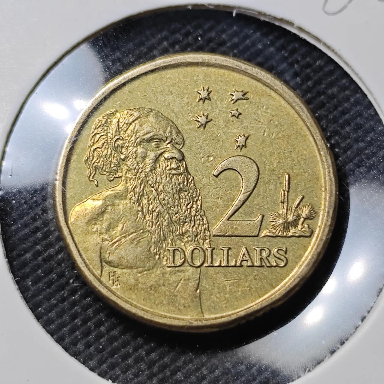 KK钱币收藏小铺  第386期  2月预留时间 周末发货  澳大利亚2元