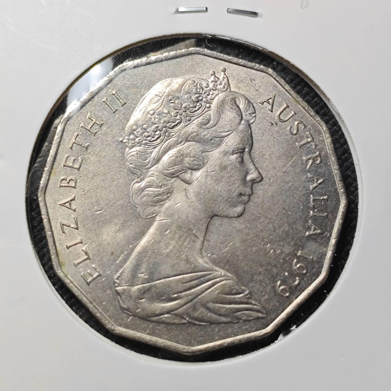 KK钱币收藏小铺  第387期  2月预留时间 周末发货  澳大利亚50便士