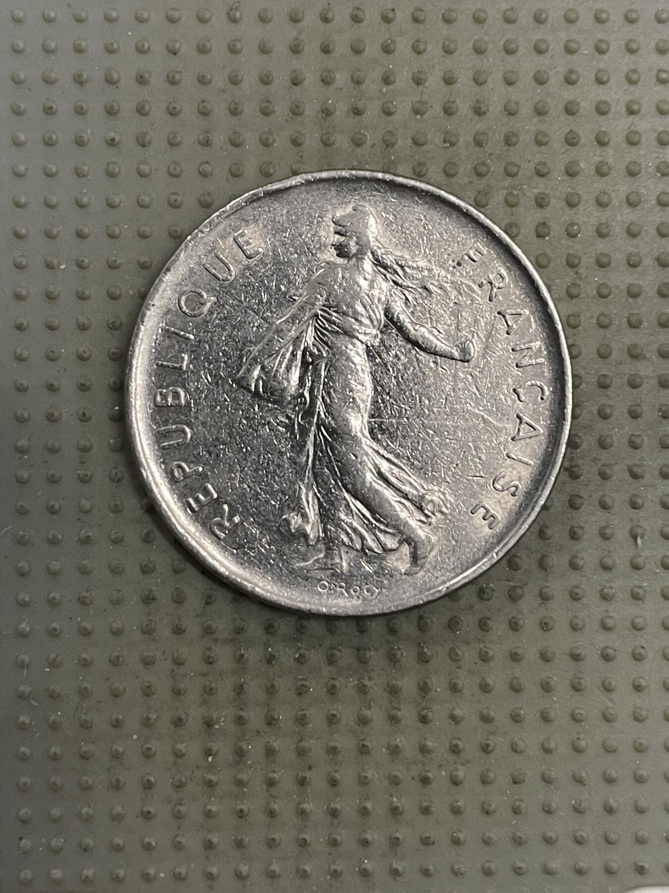 2026年第2场各国散币拍卖（总第152场） 法国1971年5法郎