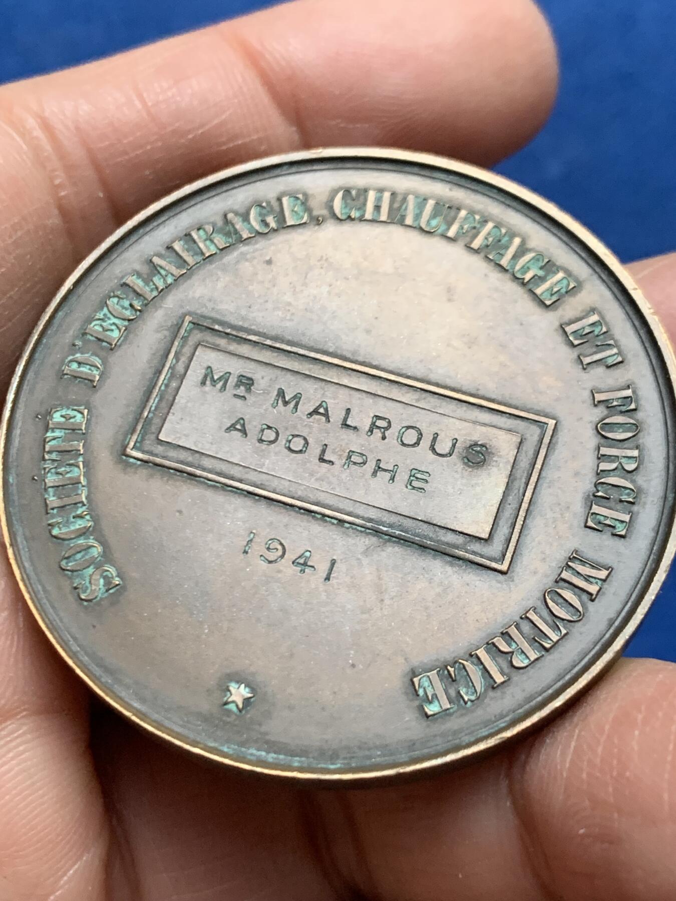 《竞宝斋》第455场 周日，周一 2场连拍 （全场包邮，欢迎送拍） 雅典娜女神铜章 41.75克 45mm 丰饶角铜标