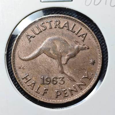KK钱币收藏小铺  第386期  2月预留时间 周末发货 -  澳大利亚半便士铜币