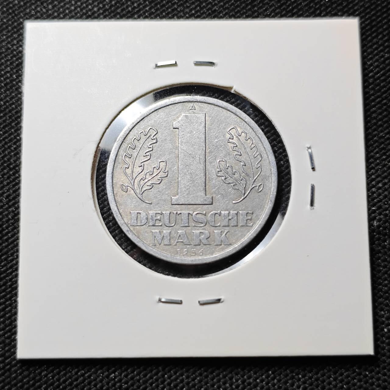KK钱币收藏小铺  第386期  2月预留时间 周末发货  1956东德1马克