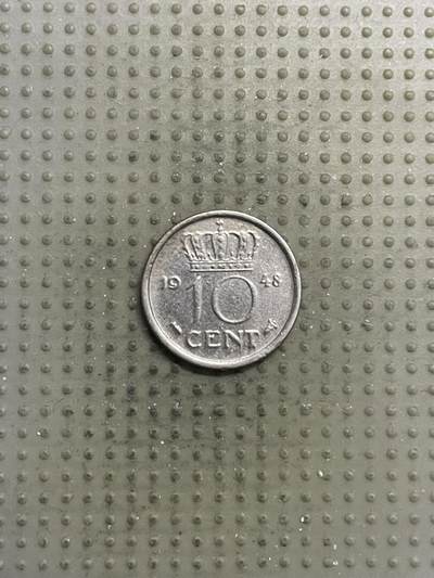 2026年第2场各国散币拍卖（总第152场） - 荷兰1948年10分