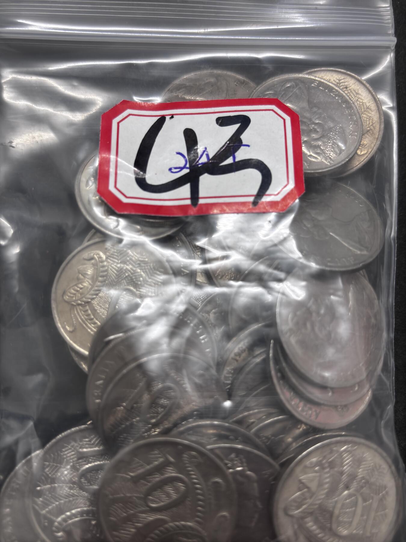 文馨钱币收藏 2026新年第二场（第 288 场）【长期接代拍品】 好品早期澳大利亚花冠，高冠女王两个版本 10 分 43 枚