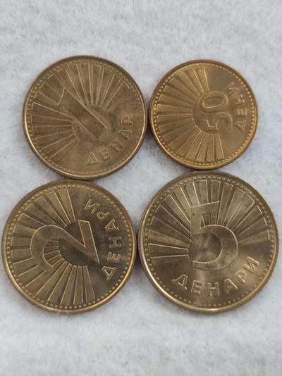 G&W世界散币，银币处理专场（第42场） - 马其顿4枚套