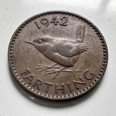 🌹外币初藏🌹🐯2026年第4场  每周二四六晚8️⃣点 接代拍 - 英国1942年一法新