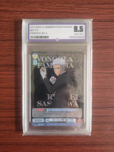 卡牌拍卖（捡漏，送拍） - 2025WSB 家庭教师 HITMAN REBORN! 屉川了平