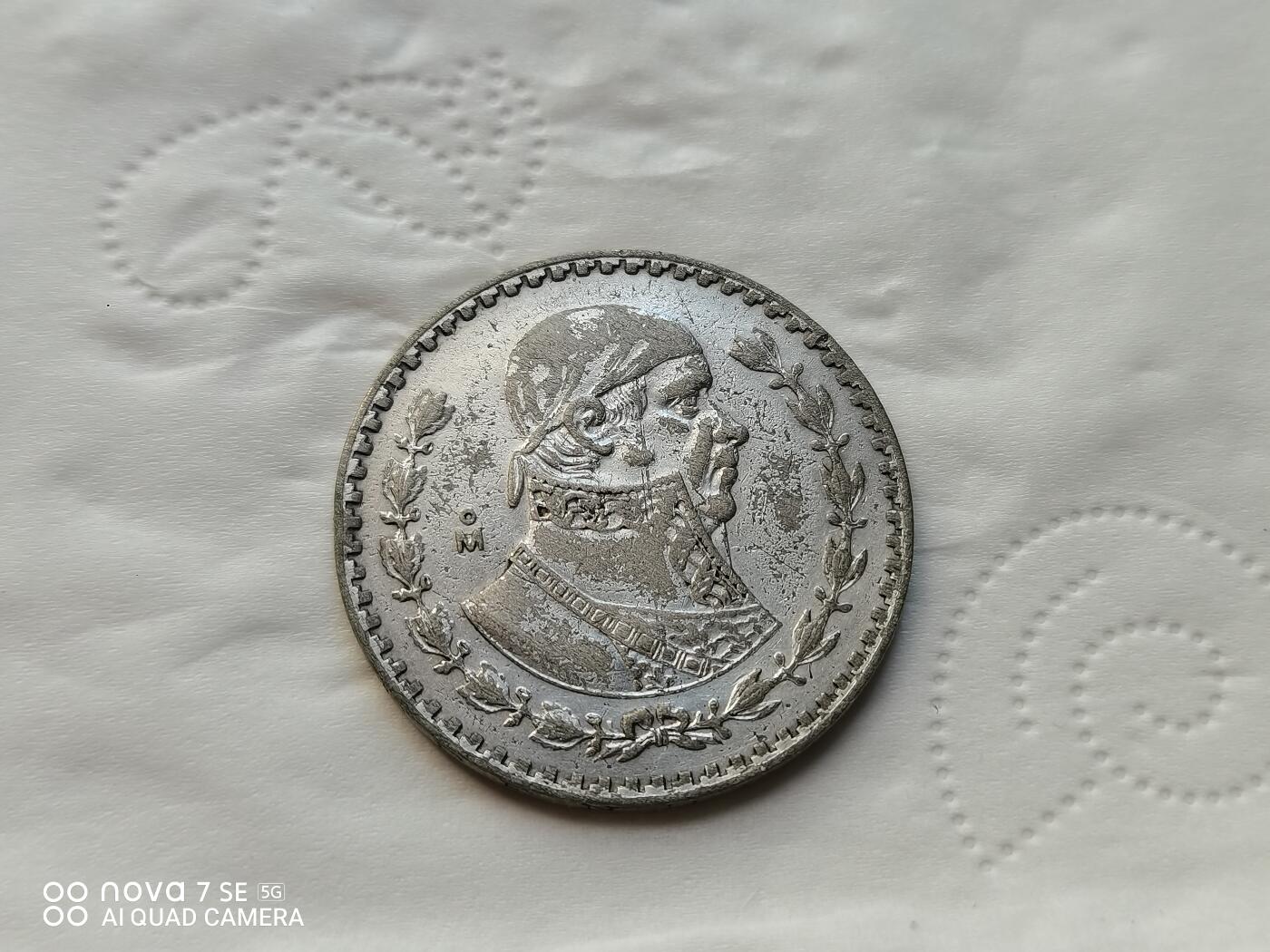 外国外币 墨西哥1962年一比索银币