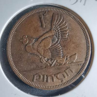 沼泽如烟--第954场 - 爱尔兰1965年1便士