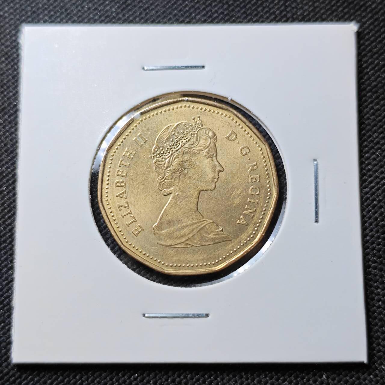 KK钱币收藏小铺  第387期  2月预留时间 周末发货  加拿大1元