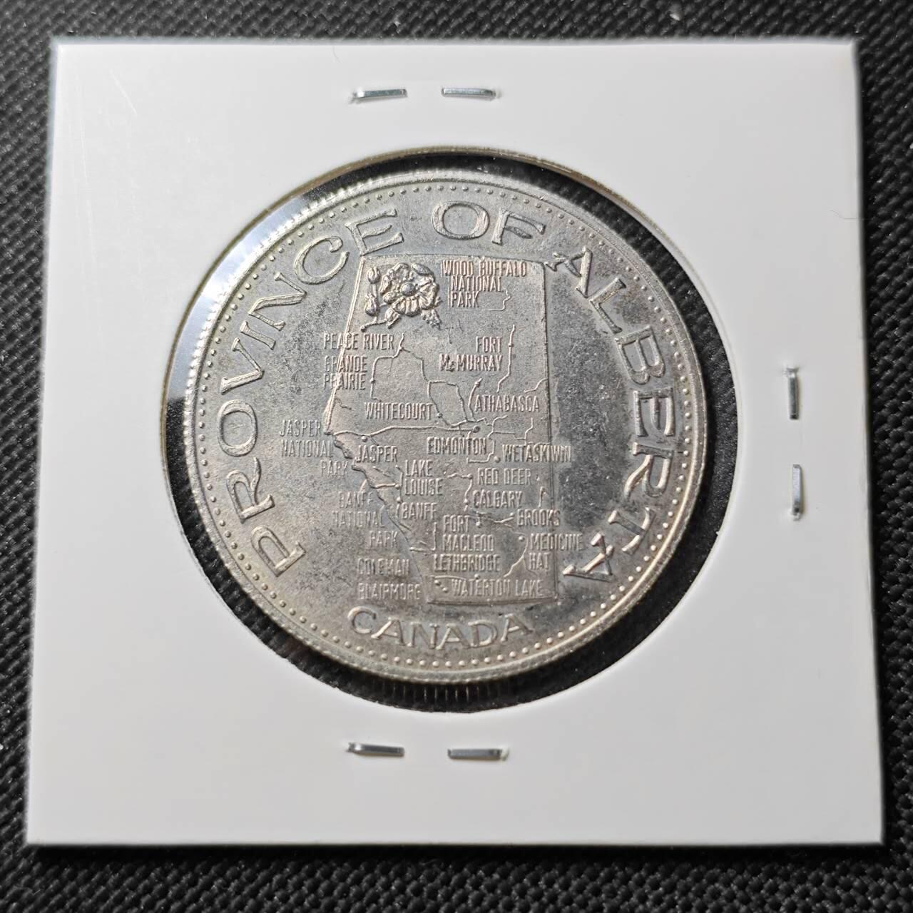 KK钱币收藏小铺  第387期  2月预留时间 周末发货  加拿大一元代币