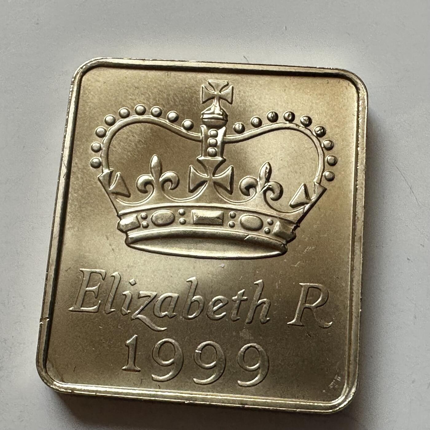 🌹外币初藏🌹🐯2026年第4场  每周二四六晚8️⃣点 接代拍 英国1999年皇家造币厂套币铜章