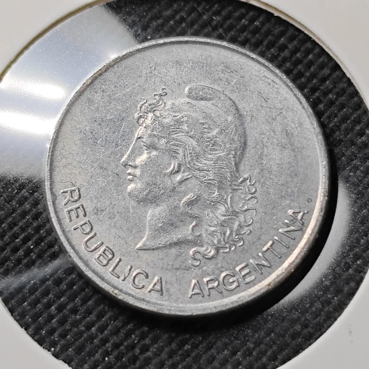 KK钱币收藏小铺  第387期  2月预留时间 周末发货  阿根廷10分