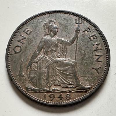 🌹外币初藏🌹🐯2026年第4场  每周二四六晚8️⃣点 接代拍 - 英国1948年一便士 a