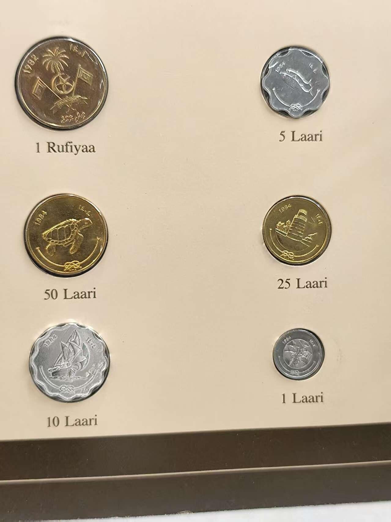 G&W世界散币，银币处理专场（第42场） 富兰克林-马尔代夫6枚套