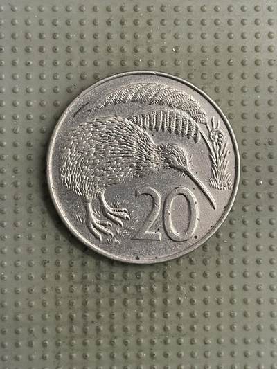 2026年第3场各国散币拍卖（总第153场） - 新西兰1988年20分