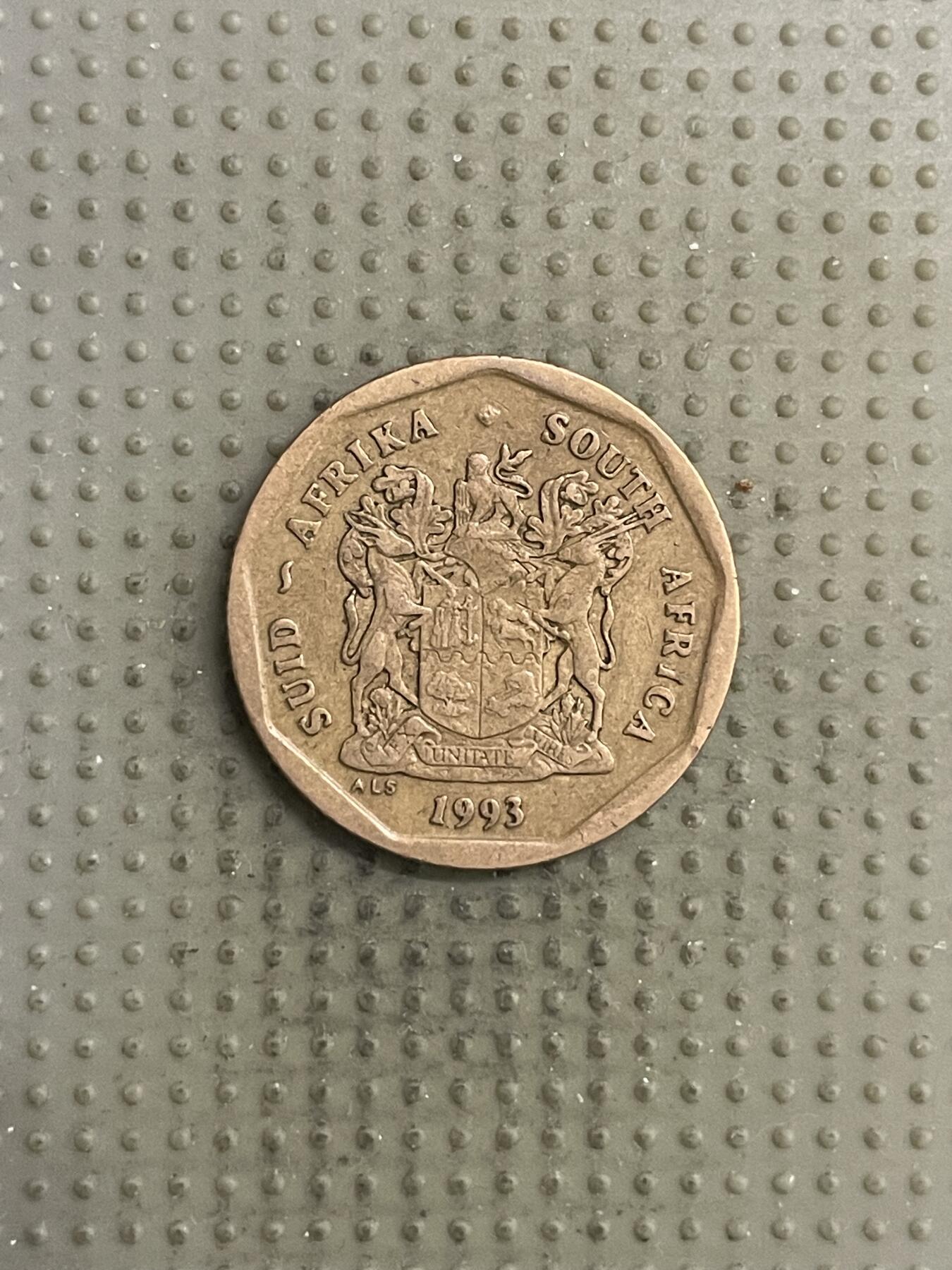 2026年第3场各国散币拍卖（总第153场） 南非1993年50分