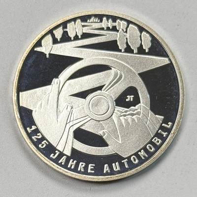 S&S Numismatic世界钱币-拍卖 第118期  - 德国2011年 汽车诞生125周年 10欧元精制纪念银币 16克625银