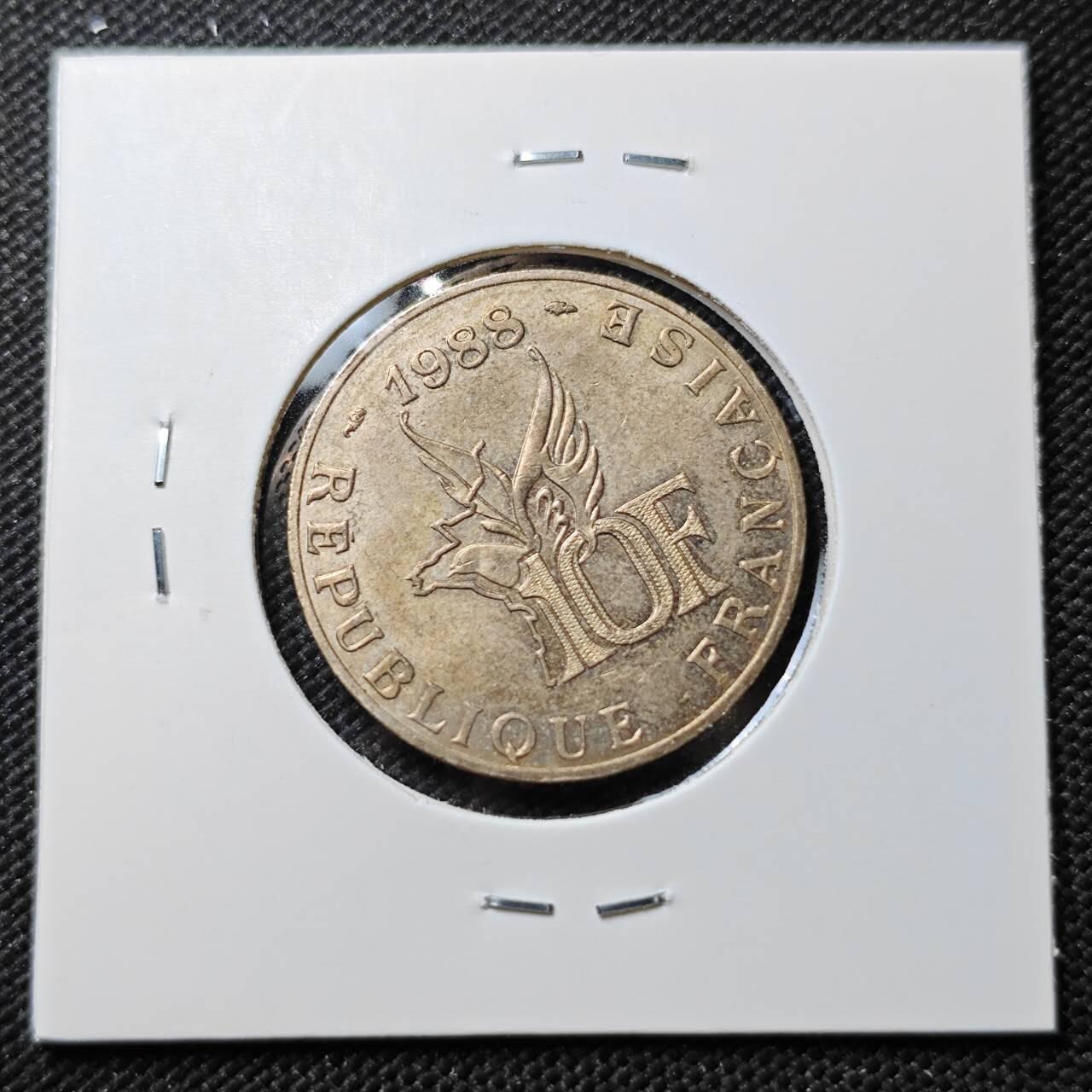 KK钱币收藏小铺  第387期  2月预留时间 周末发货  法国10法郎纪念币