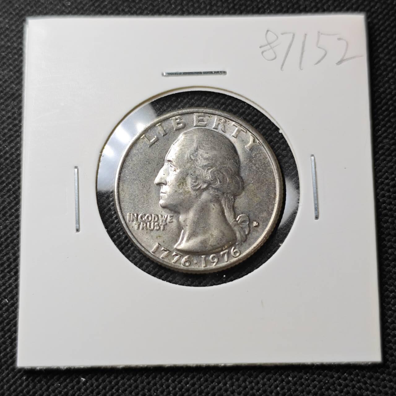 KK钱币收藏小铺  第387期  2月预留时间 周末发货  美国25分纪念币