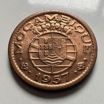 🌹外币初藏🌹🐯2026年第4场  每周二四六晚8️⃣点 接代拍 - 葡属莫桑比克1957年50分