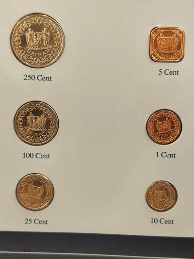 G&W世界散币，银币处理专场（第42场） - 富兰克林-苏里兰6枚套