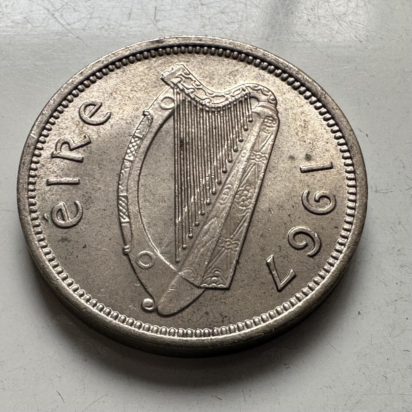 🌹外币初藏🌹🐯2026年第4场  每周二四六晚8️⃣点 接代拍 爱尔兰1967年三便士