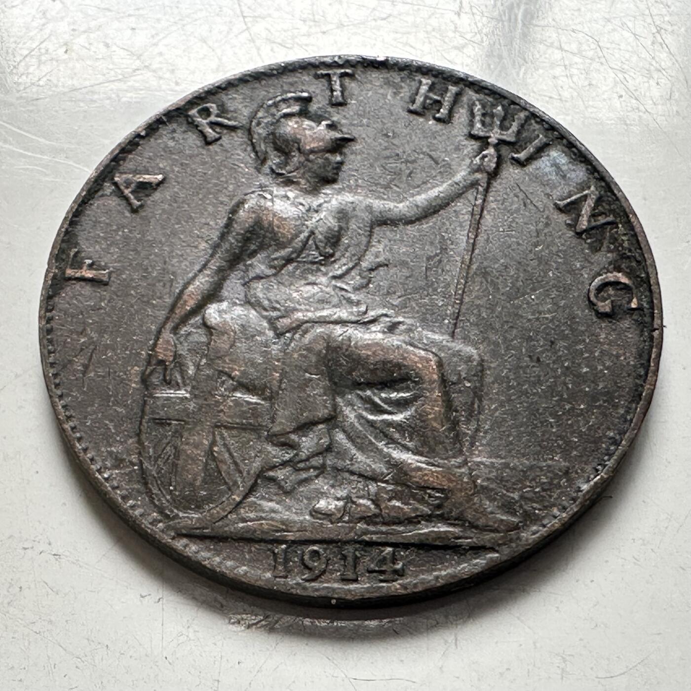 🌹外币初藏🌹🐯2026年第4场  每周二四六晚8️⃣点 接代拍 英国1914年一法新