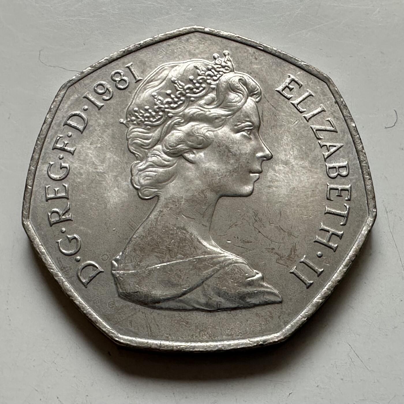 🌹外币初藏🌹🐯2026年第4场  每周二四六晚8️⃣点 接代拍 英国1981年50便士