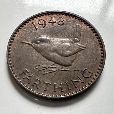 🌹外币初藏🌹🐯2026年第4场  每周二四六晚8️⃣点 接代拍 - 英国1948年一法新 a