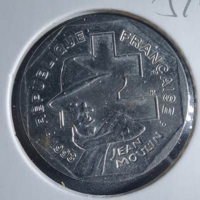 沼泽如烟--第954场 - 法国1993年2法郎纪念币