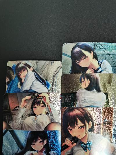 NO.20.5 好又多妹卡大赏，祝你新年旺桃花~只能从此链接进的专场！新店点关注不迷路~每周一站式配齐，方便凑单！（周5晚9点截拍，卖家送拍免费！） - 卡卡有趣 性感小姐姐 闪卡6张