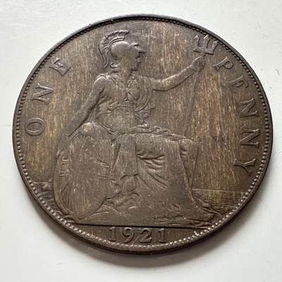 🌹外币初藏🌹🐯2026年第4场  每周二四六晚8️⃣点 接代拍 - 英国1921年一便士 b