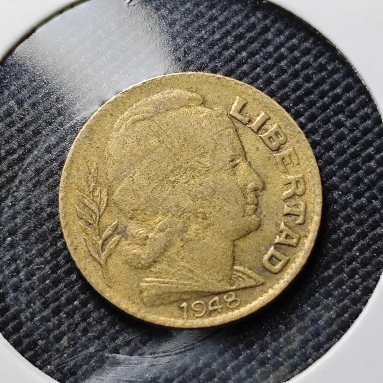 KK钱币收藏小铺  第387期  2月预留时间 周末发货  阿根廷5分铜币