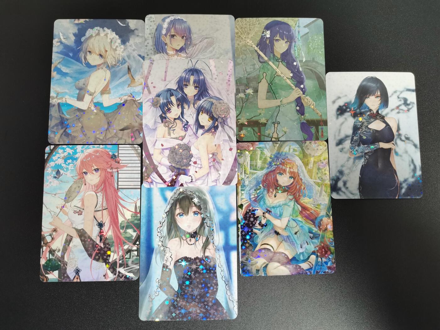 NO.20.5 好又多妹卡大赏，祝你新年旺桃花~只能从此链接进的专场！新店点关注不迷路~每周一站式配齐，方便凑单！（周5晚9点截拍，卖家送拍免费！） 宁缺 动漫妹卡 闪卡8张