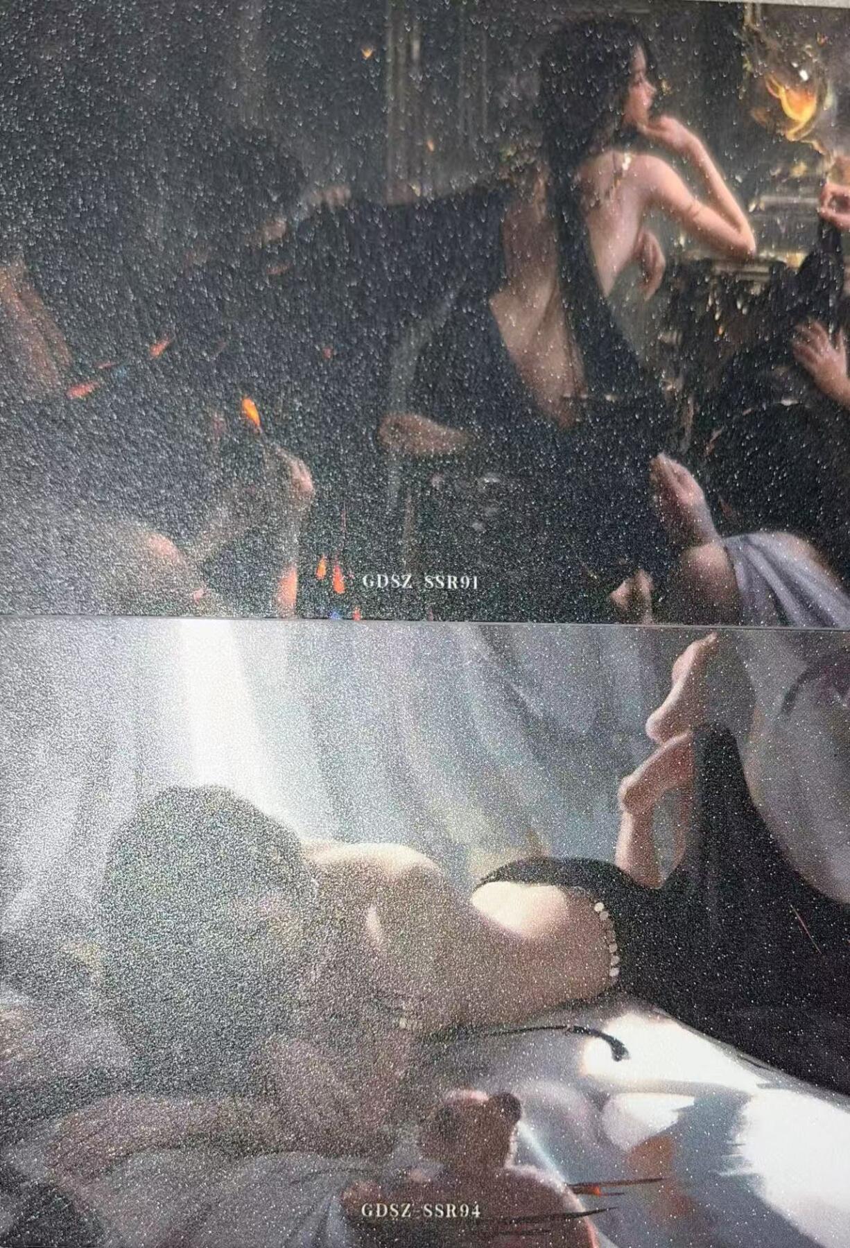 秋萤阁第40期 (1月7号周三晚上20点截拍，欢迎竞拍)  集卡社鬼刀第三弹 中位卡 表面带细闪工艺