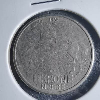 沼泽如烟--第954场 - 挪威1969年1克朗