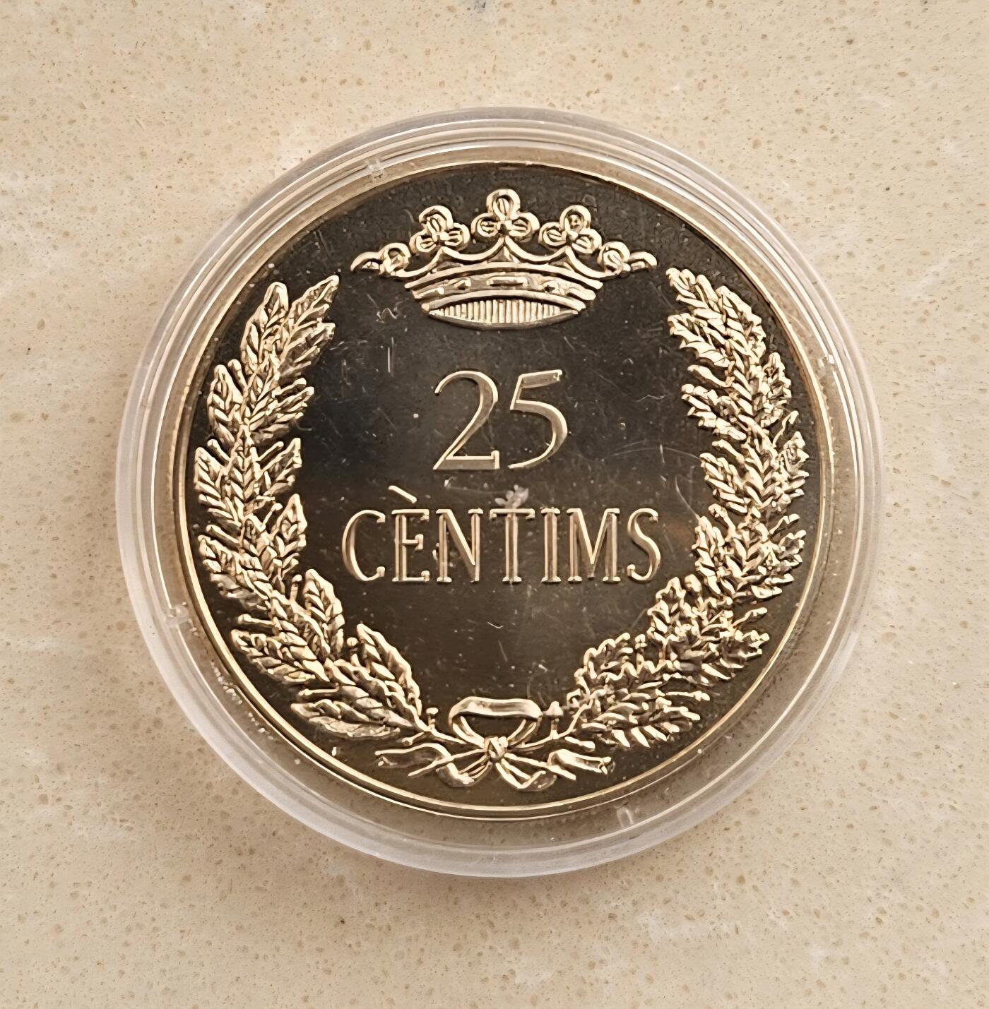 【币将精彩】世界钱币拍卖（2026-1-14） 安道尔1997年牛年彩色纪念币镍币台湾市场包销