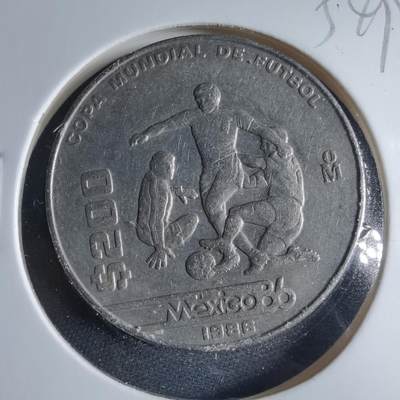 沼泽如烟--第954场 - 墨西哥1986年200比索纪念币