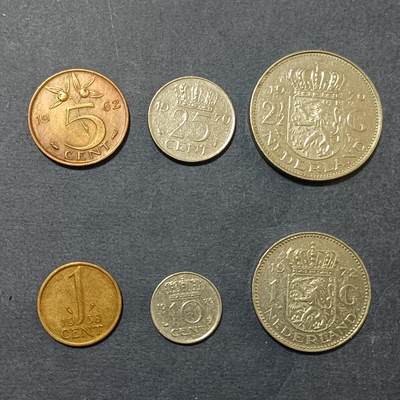 【游宝包邮场】蛇年第105期 纸钞硬币卡牌综合场[一] - 荷兰🇳🇱 套币