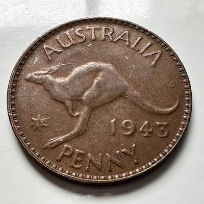 🌹外币初藏🌹🐯2026年第4场  每周二四六晚8️⃣点 接代拍 - 澳大利亚1943年一便士