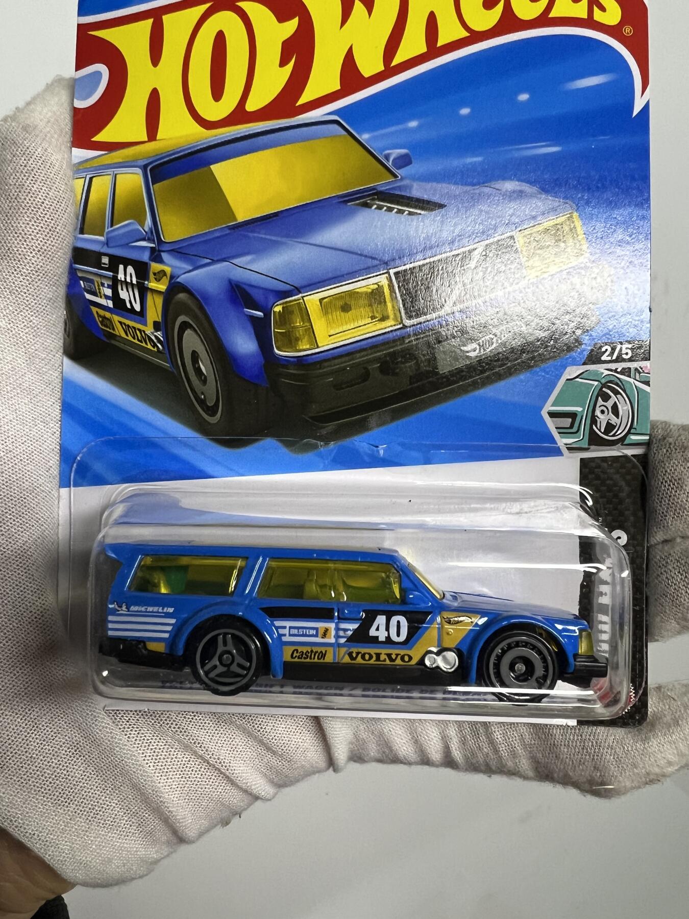 零元拍：风火轮吊卡 沃尔沃 全新未拆