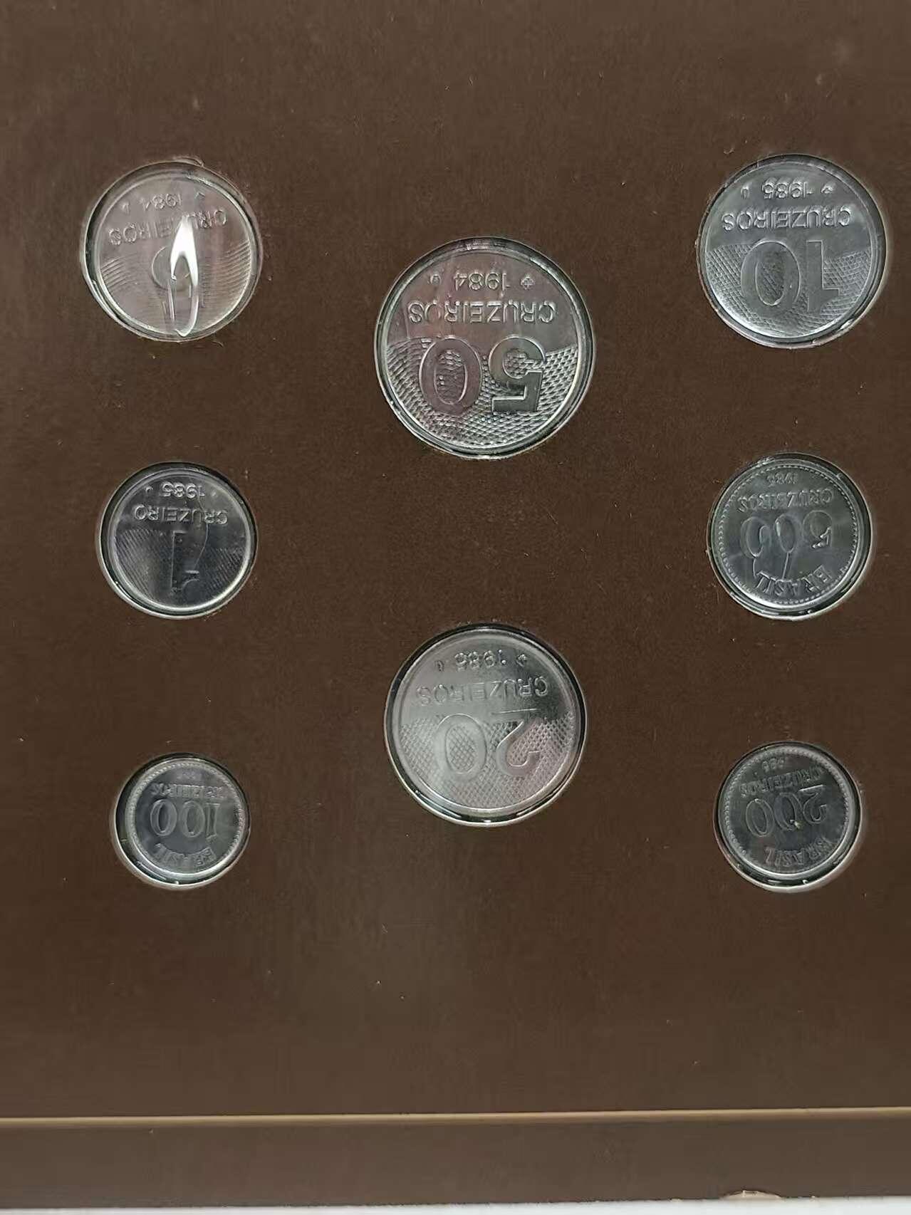 G&W世界散币，银币处理专场（第42场） 富兰克林-巴西8枚套